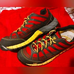 Cat composite toe work shoes